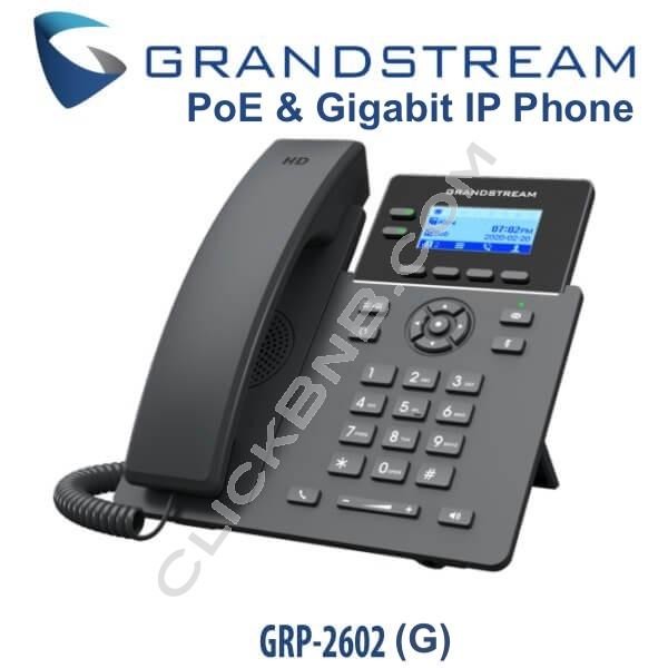 Grandstream GRP2602G - 2 Line Essential IP Phone
