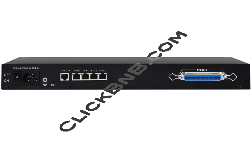 Dinstar DAG2000-24S - 24 FXS Analog VoIP Gateway