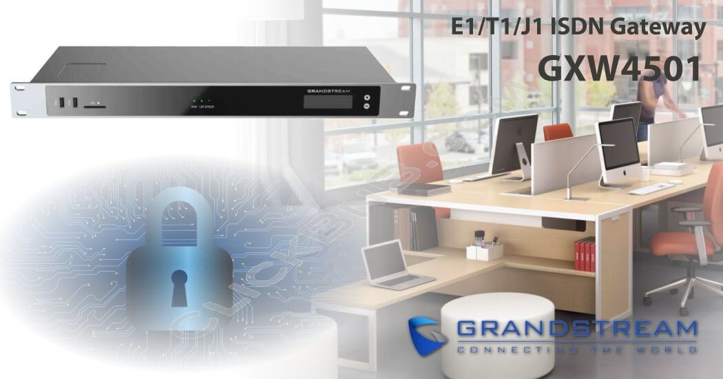 Grandstream GXW4501 - Digital VoIP Gateway (1 Port E1/T1/J1)