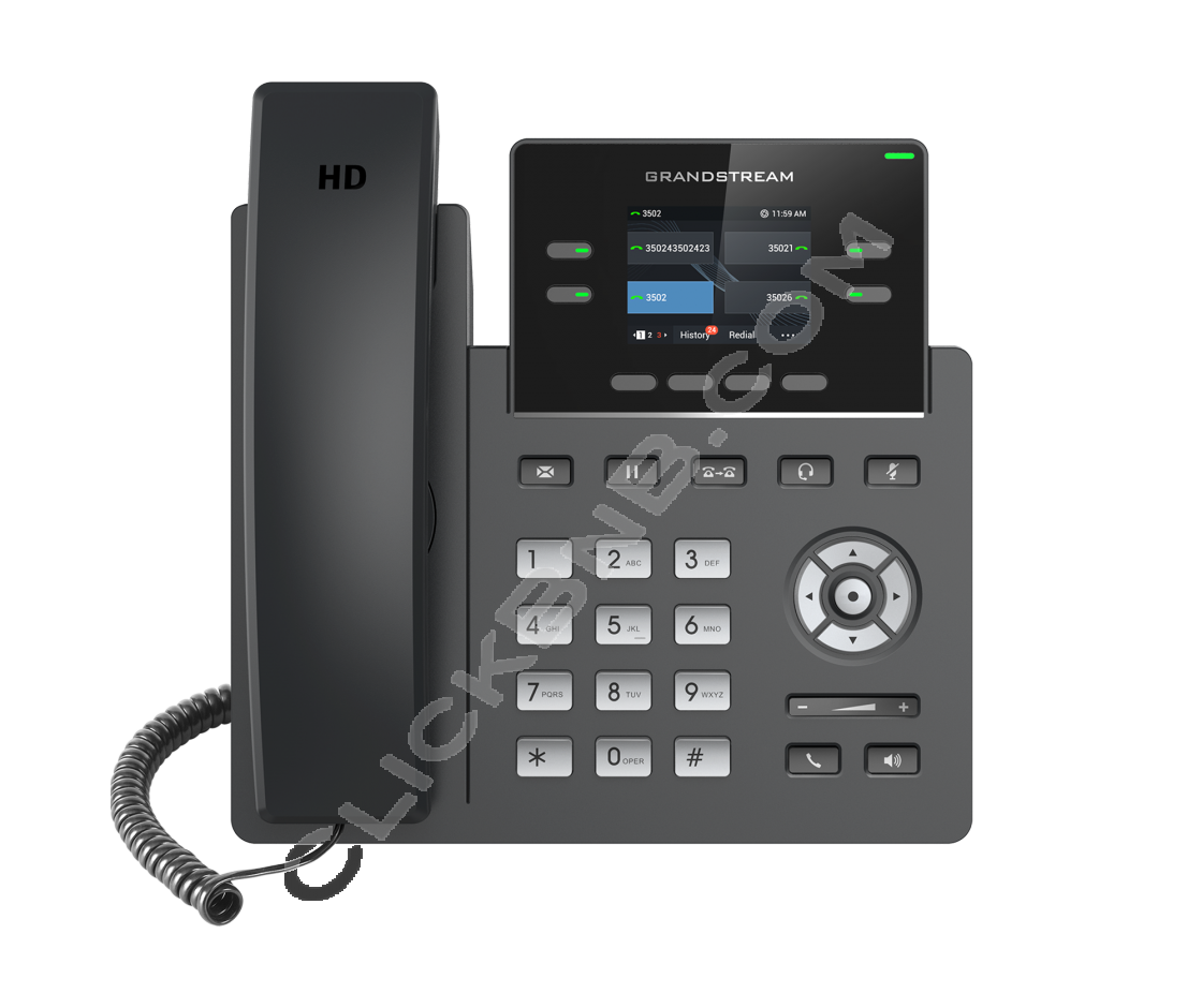 Grandstream GRP2612 - 4 Line Carrier Grade - IP Phone [non PoE]