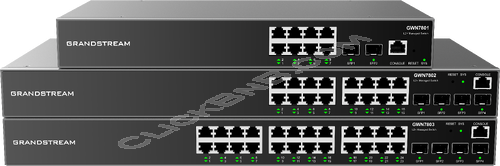 Grandstream GWN7802P Layer 2+ Managed PoE Network Switch (16 GigE, 4 x SFP)