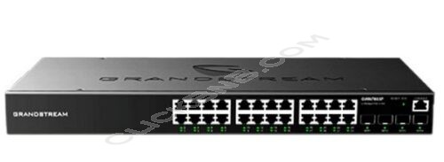 Grandstream GWN7803P Layer 2+ Managed PoE Network Switch (24 GigE, 4 x SFP)