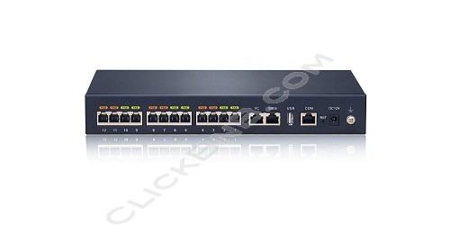 New Rock - OM50-4S/8 (All in One IP PBX, 8 FXO + 4 FXS)