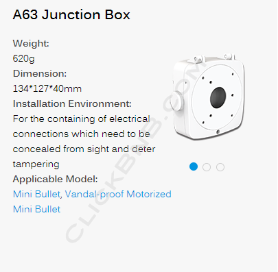 Milesight A63 Junction Box
