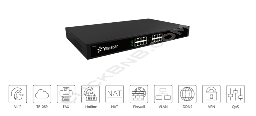 Yeastar - NeoGate TA1600 - 16 FXS Analog VoIP Gateway