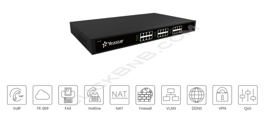 Yeastar - NeoGate TA2400 - 24 FXS Analog VoIP Gateway