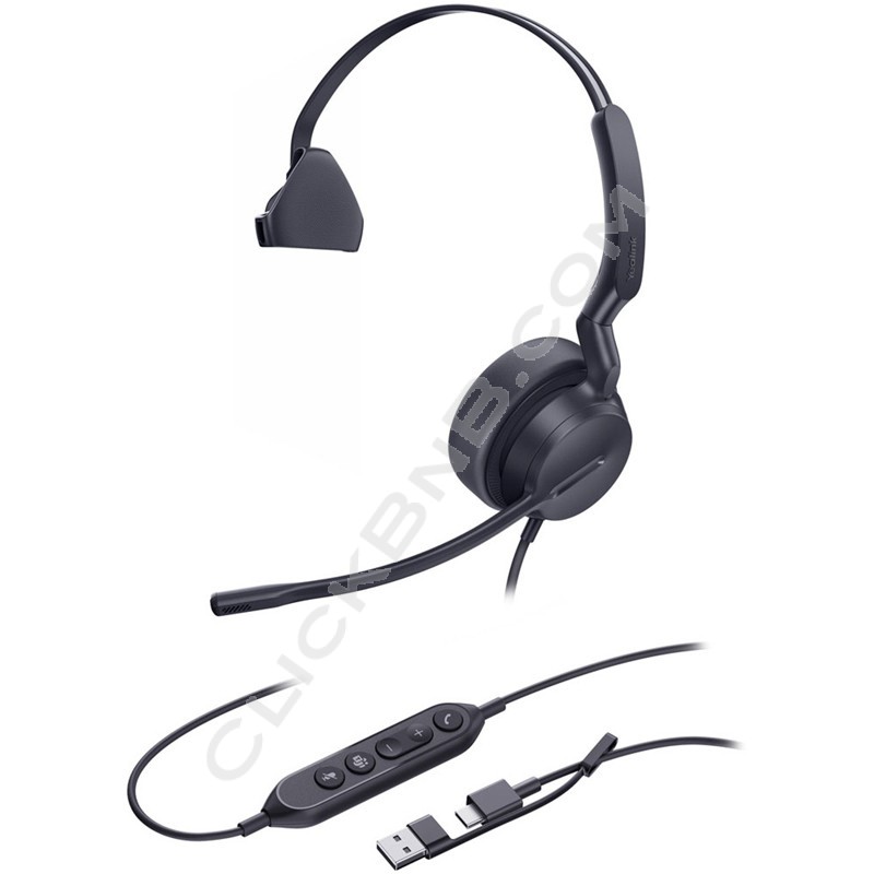 Yealink UH42 Mono - Professional USB Wired Headset