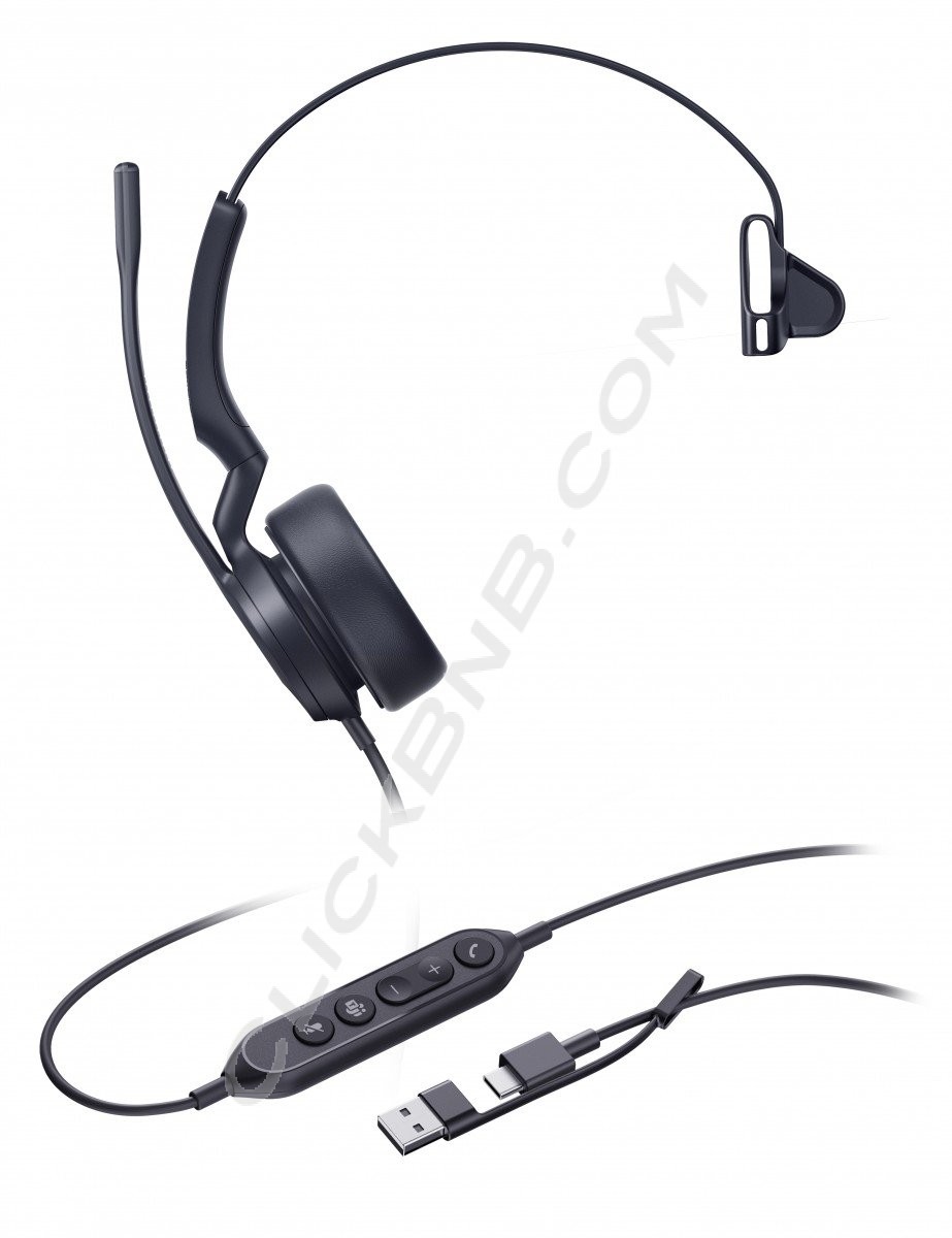 Yealink UH44 Mono - Professional USB Wired Headset
