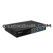 Milesight MS-S0216-GL - 16 Ports PoE Switch + 2GbE Uplink Ports
