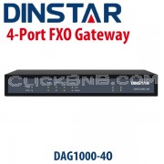 Dinstar DAG1000-4O - 4 FXO Analog VoIP Gateway