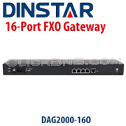 Dinstar DAG2000-16O - 16 FXO Analog VoIP Gateway