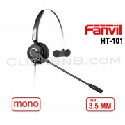 Fanvil HT101 Call Center Headset for PC (Dual 3.5mm)