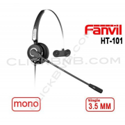 Fanvil HT101 Call Center Headset With Audio Jack (Single 3.5mm)