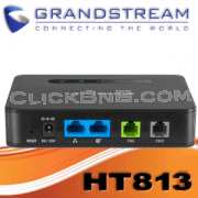 Grandstream HT813 - Hybrid ATA with 1FXO and 1FXS