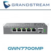 Grandstream GWN7700MP - Unmanaged 2.5 Multi Gigabit Switch [5 x 2.5GigE, 1 x SPF+, 4 x PoE]