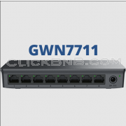 Grandstream GWN7711 - Layer 2 Lite Managed Network Switch [8 Gigabit Port]