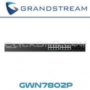 Grandstream GWN7802P Layer 2+ Managed PoE Network Switch (16 GigE, 4 x SFP)