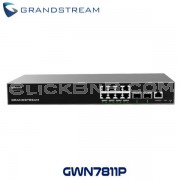 Grandstream GWN7811P - Enterprise Layer 3 Managed PoE Network Switch [8xGigE PoE, 2x10GigE SFP+]