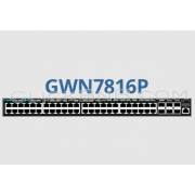 Grandstream GWN7816P - Enterprise Layer 3 PoE Managed Network Switch [48xGigE PoE, 6x10GigE SFP+]