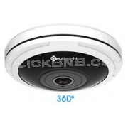 Milesight MS-C9674-PB - 12MP H.265+ Fisheye Network IP Camera