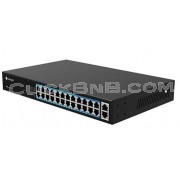 Milesight MS-S0224-GL - 24 Port PoE Switch + 2 GbE Uplink Ports