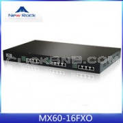 New Rock - MX60E-16FXO [16 FXO Analog VoIP Gateway]