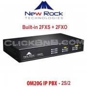 New Rock - OM20G-2S/2 IPPBX Server (Built-in 2 FXS + 2 FXO)