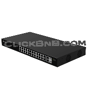 Milesight MS-S0424-GF -  24 Ports PoE Switch + 2 GbE Uplink Ports + 2 GbE SFP Ports