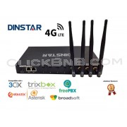 Dinstar UC2000-VE-4T - GSM VoIP Gateway [4 LTE Channels]