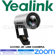 Yealink UVC30 - 4K ZOOM USB Camera For Desktop