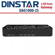 Dinstar DAG1000-2S - 2 FXS Analog Telephone Adapter 
