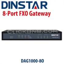 Dinstar DAG1000-8O - 8 FXO Analog VoIP Gateway