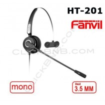 Fanvil HT201 Call Center Headset for PC (Dual 3.5mm)