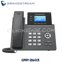 Grandstream GRP2603 - 3 Line Essential IP Phone [non PoE]