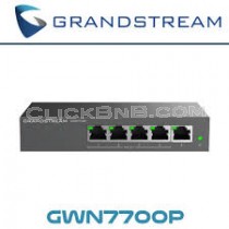 Grandstream GWN7700P - Layer 2 Unmanaged Gigabit PoE Network Switch [5 GigE with 4 PoE Port]