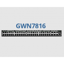 Grandstream GWN7816 - Enterprise Layer 3 Managed Network Switch [48xGigE, 6x10GigE SFP+]
