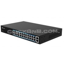 Milesight MS-S0224-GL - 24 Port PoE Switch + 2 GbE Uplink Ports