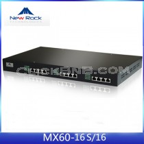 New Rock - MX60E-16S/16 [16FXS + 16FXO Analog VoIP Gateway]