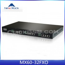 New Rock - MX60-32FXO [32 FXO Analog VoIP Gateway]