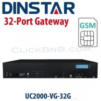 Dinstar UC2000-VG-32G 32 Port GSM VoIP Gateway [Support 2G]