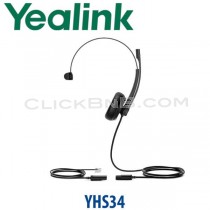 Yealink YHS34 - Wideband Headset for IP Phone (RJ9)
