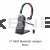 Vbet VT9605 - Bluetooth Headset Mono