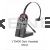 Vbet VT9400 - DECT Wireless Headset Mono